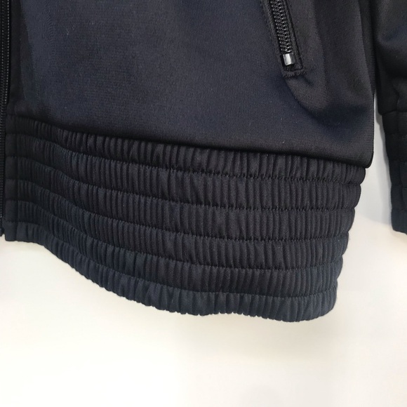 Victoria Sport/Victoria’s Secret, Deep V Zip-Up Jacket in Pink & Black, Size XS - Picture 9 of 10